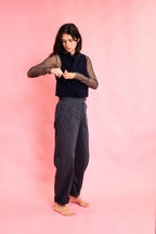 flight vest reversible wool