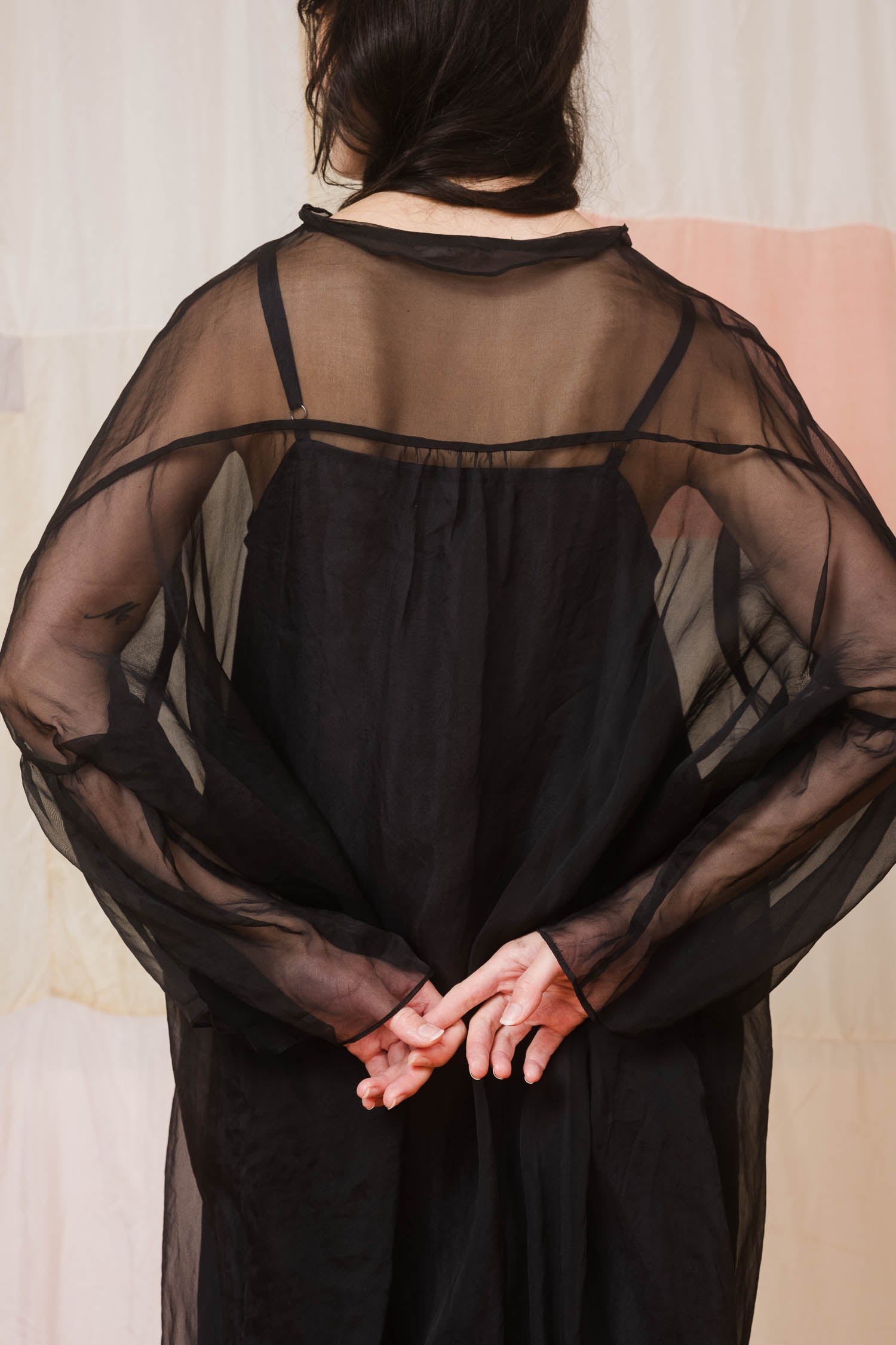 sale silk organza lead dress