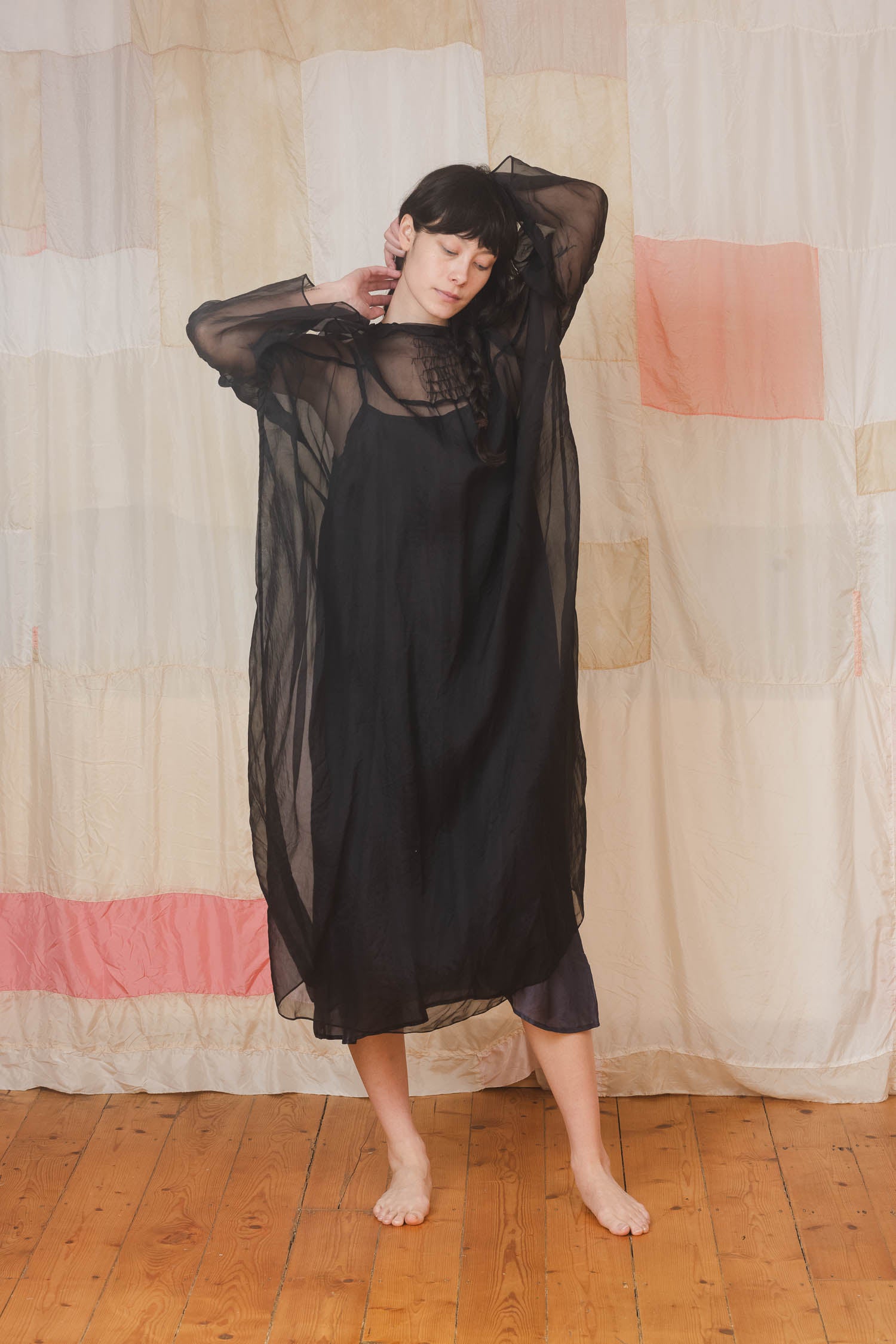 sale silk organza lead dress