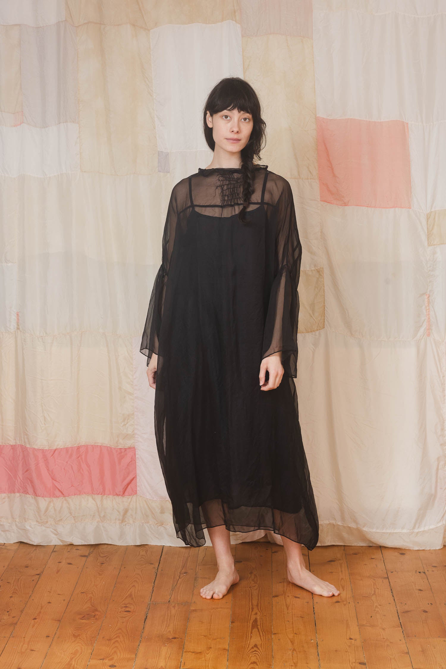 sale silk organza lead dress
