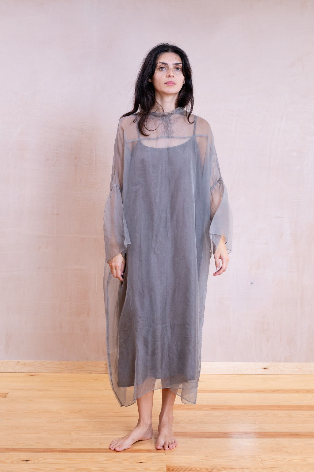 sale silk organza lead dress