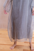 sale silk organza lead dress