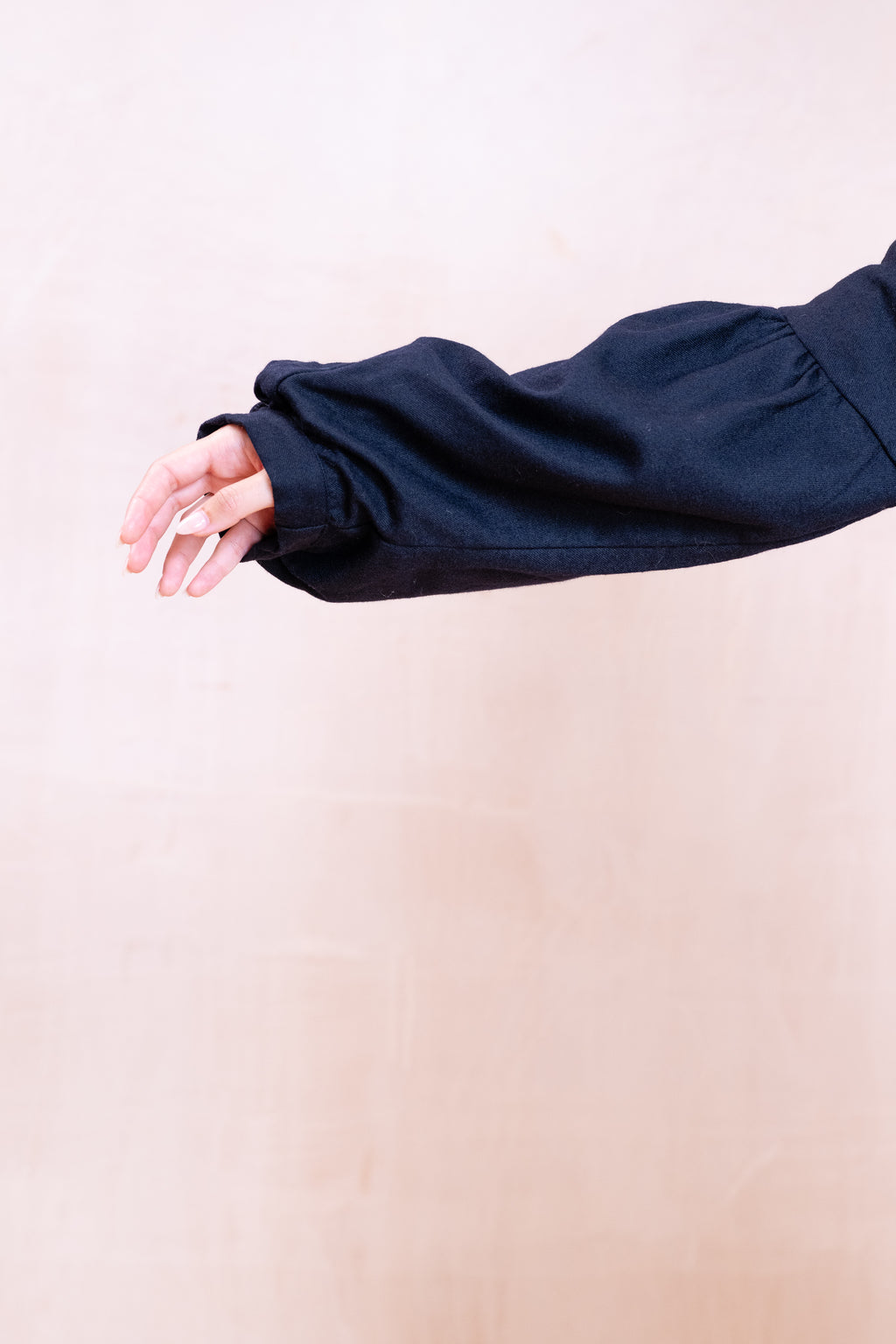 lundy coat wool flannel