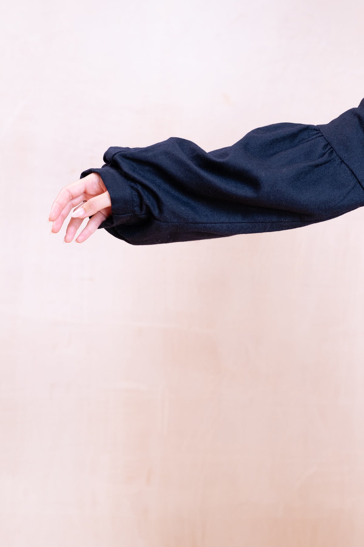 lundy coat wool flannel