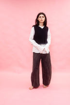 mallin vest reversible wool