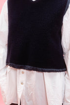 mallin vest reversible wool