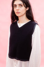mallin vest reversible wool