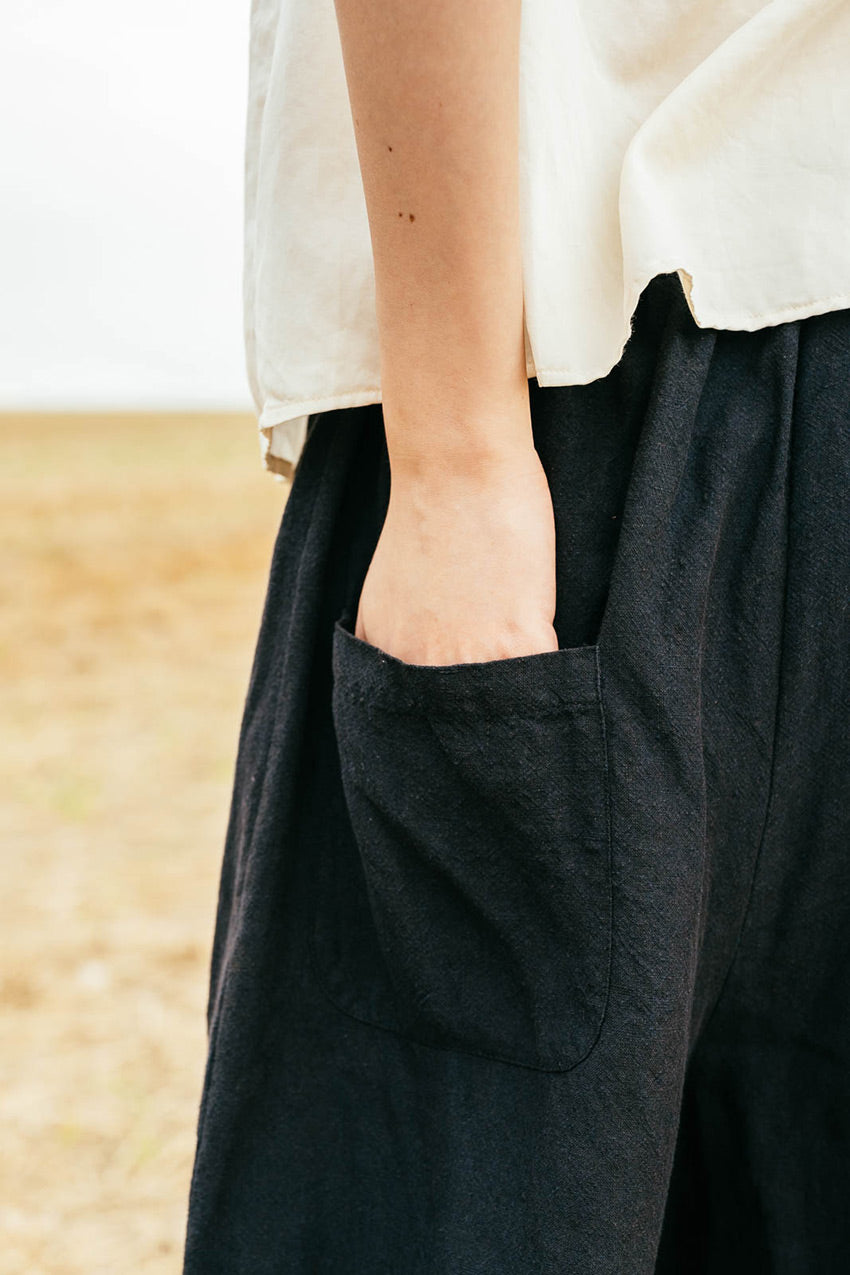 sale mud pants linen
