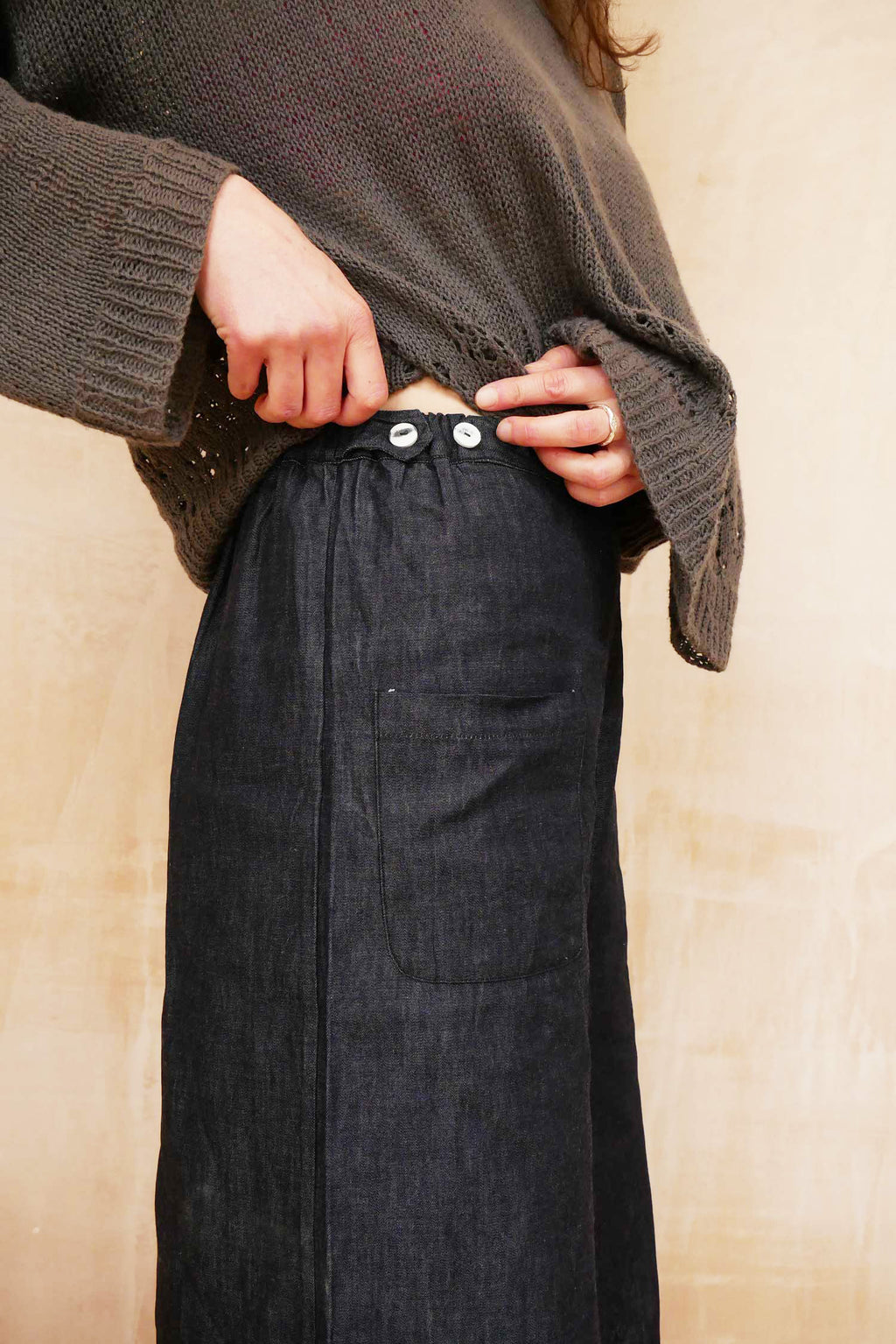 mud pants denim