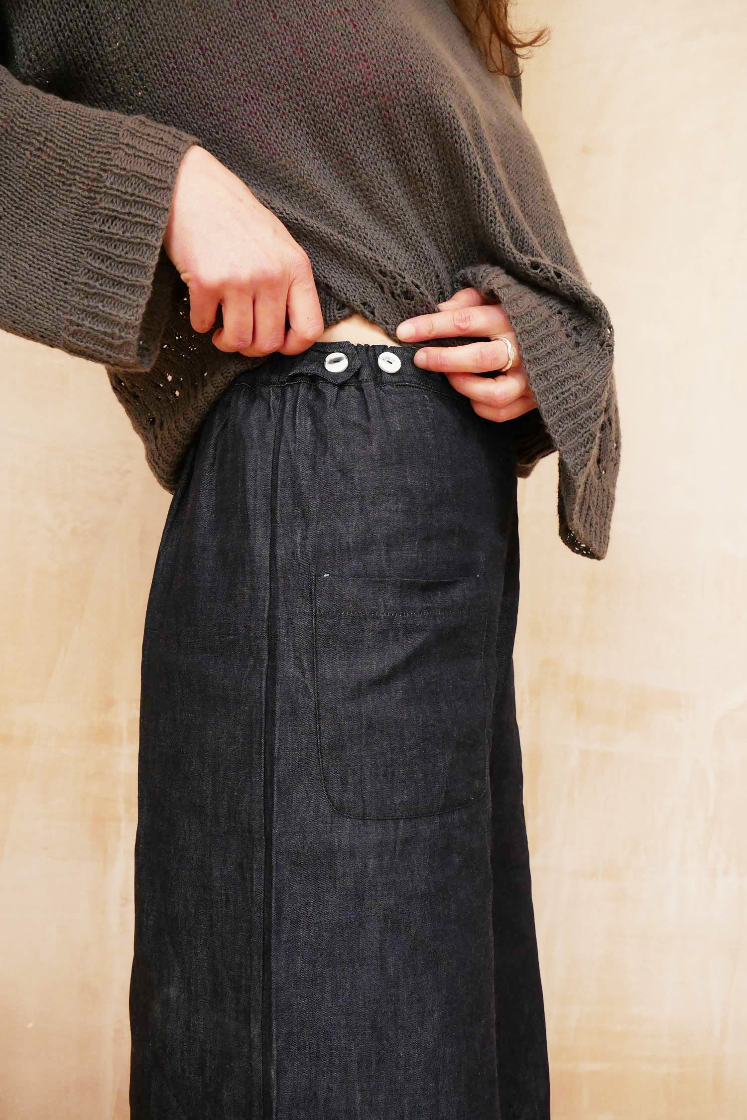 mud pants denim