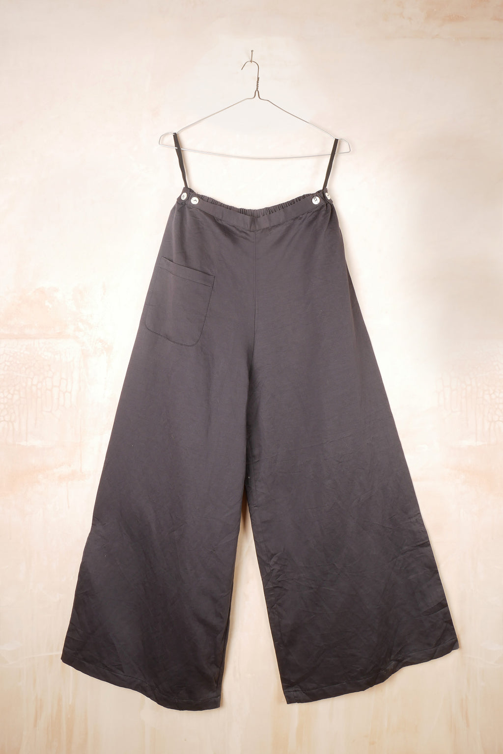 mud pants linen sateen