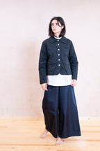 mud pants silk cotton satin
