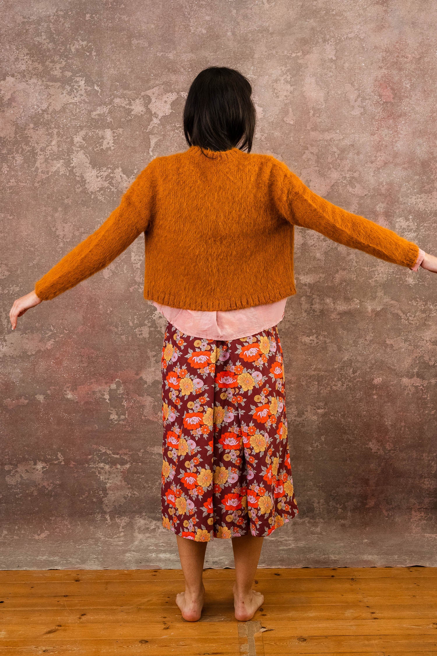 fluffy alpaca nickel cardi