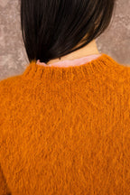 fluffy alpaca nickel cardi
