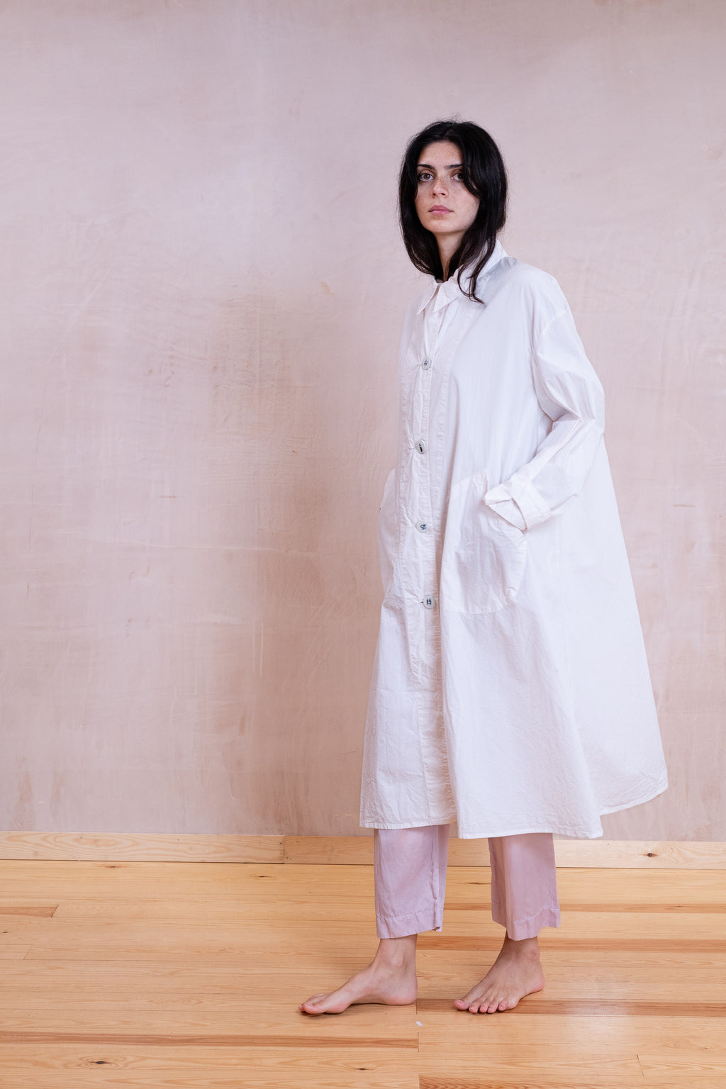 palace coat cotton poplin