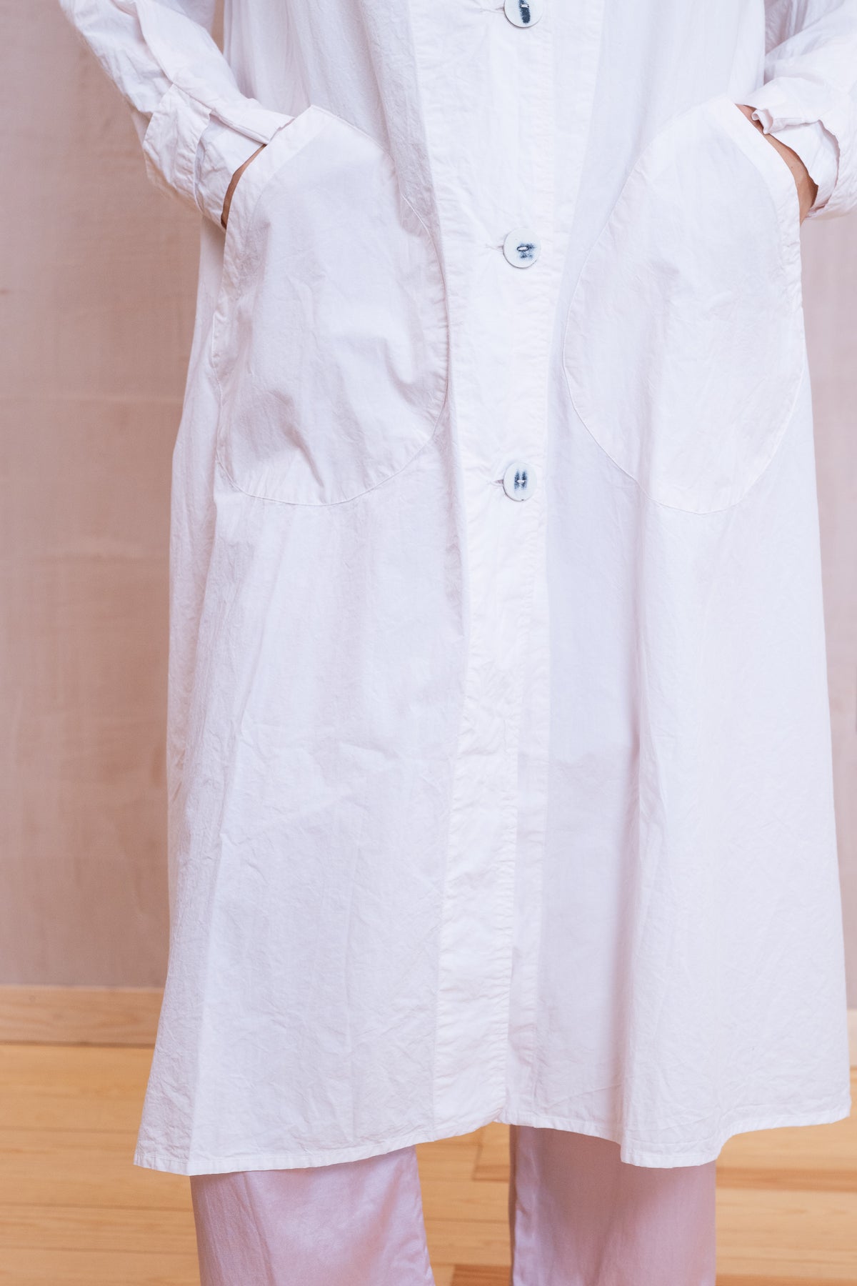 palace coat cotton poplin