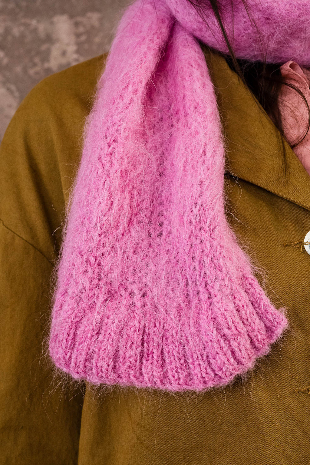 fluffy small scarf