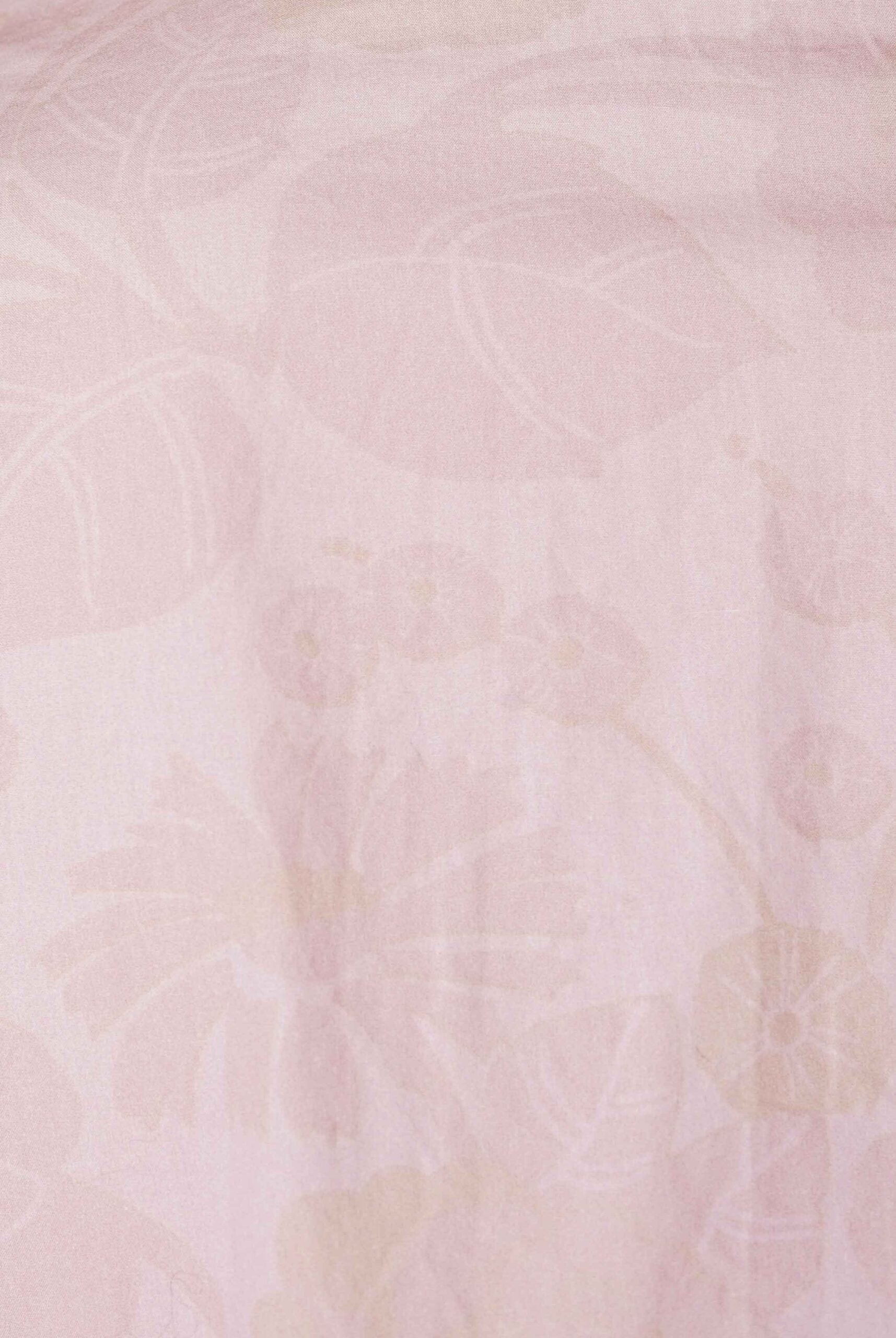 button thru shirt cotton poplin rose print