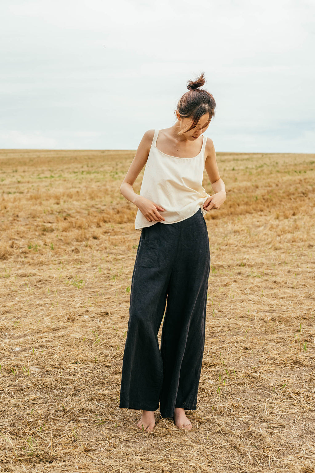 sale plain top silk cotton satin