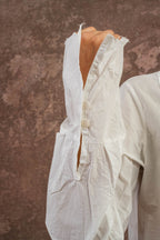 pleat shirt kilberry cotton
