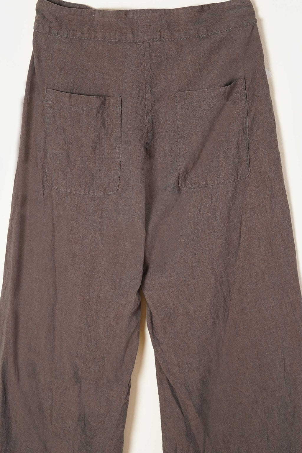 preloved - linen flare pants
