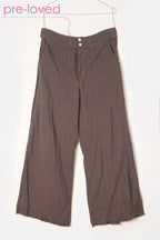 preloved - linen flare pants