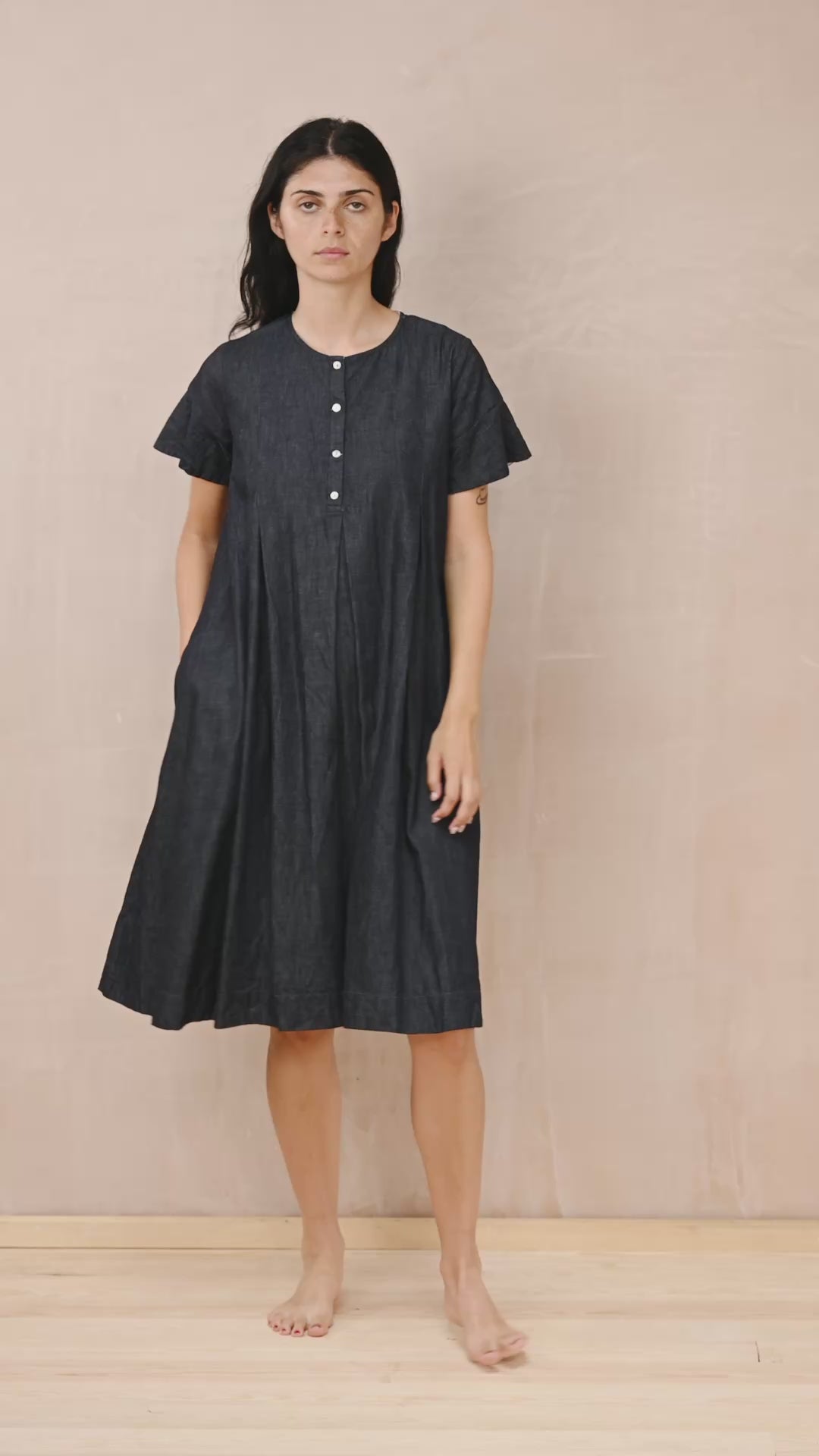 dolls dress denim