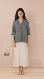 sunny shirt long linen