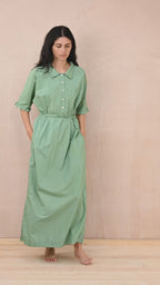 uniform dress cotton poplin