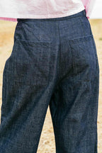hem pants denim