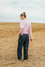 hem pants denim