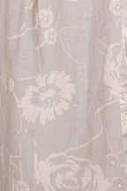 easy shirt rose print cotton poplin