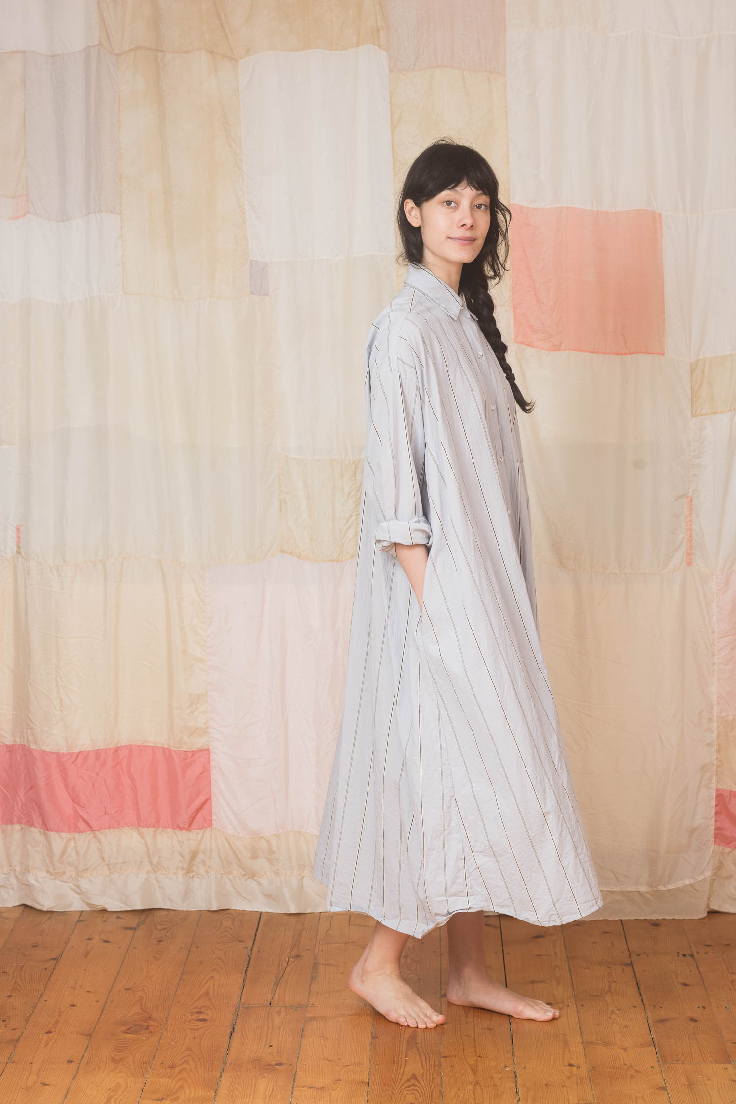 sale shirt dress stripy