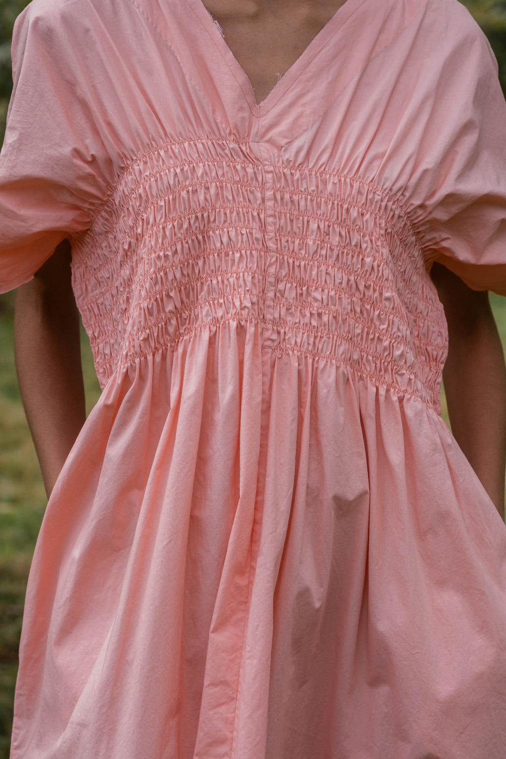 sale asymmetric moonbeam dress cotton poplin