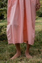 sale asymmetric moonbeam dress cotton poplin