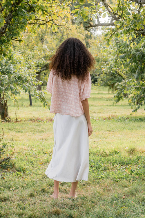 sale bias cut skirt short silk cotton satin