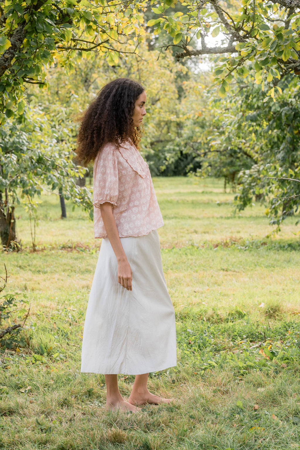 sale bias cut skirt short silk cotton satin