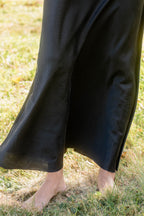 sale bias cut long skirt silk cotton satin