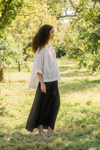 sale bias cut long skirt silk cotton satin