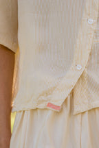 sale clean patch shirt stripy turchi