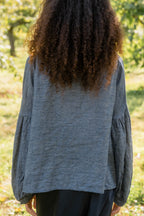 sale cloudy day jacket linen denim
