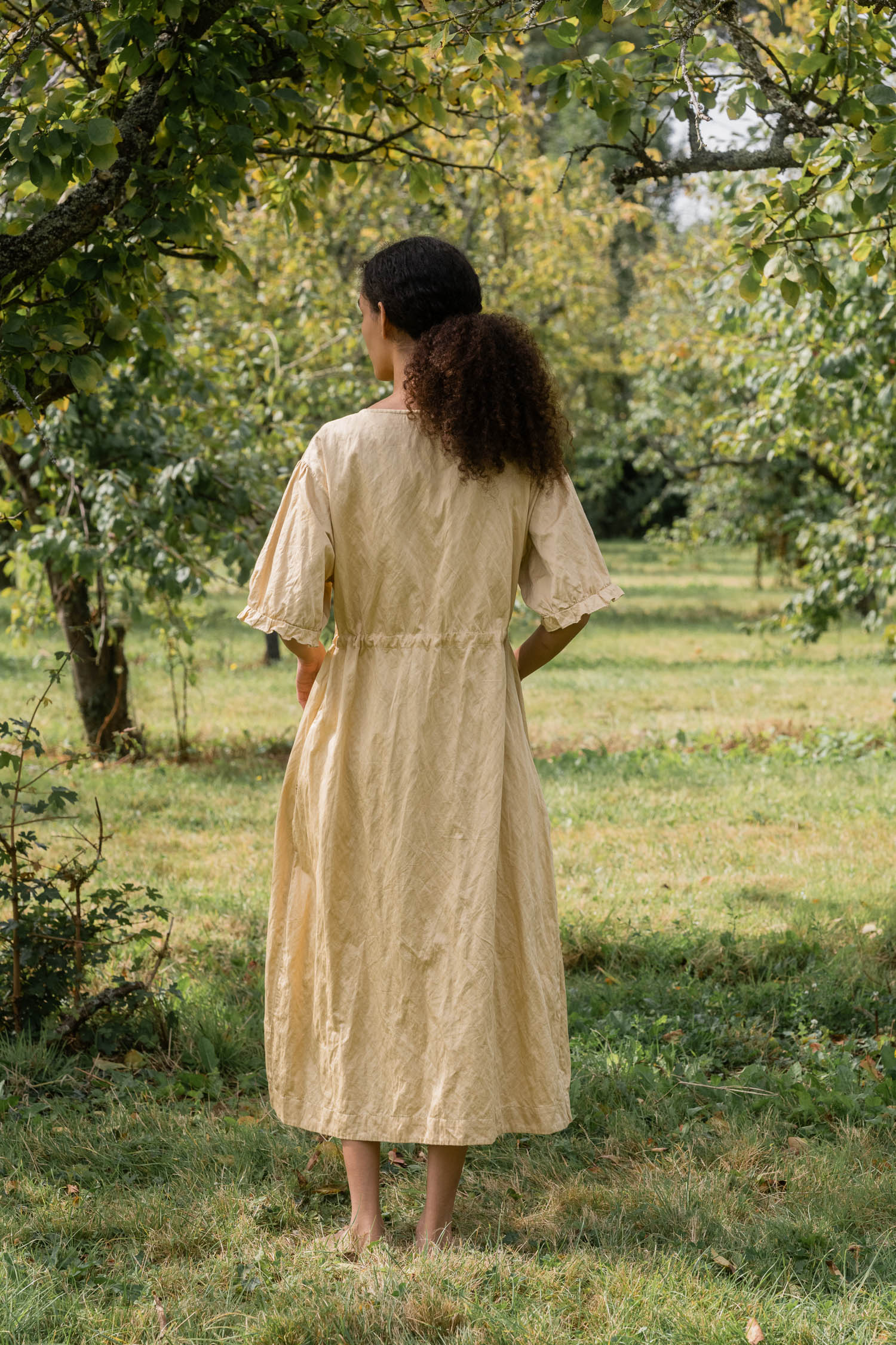 sale comfy yoke dress cotton belice
