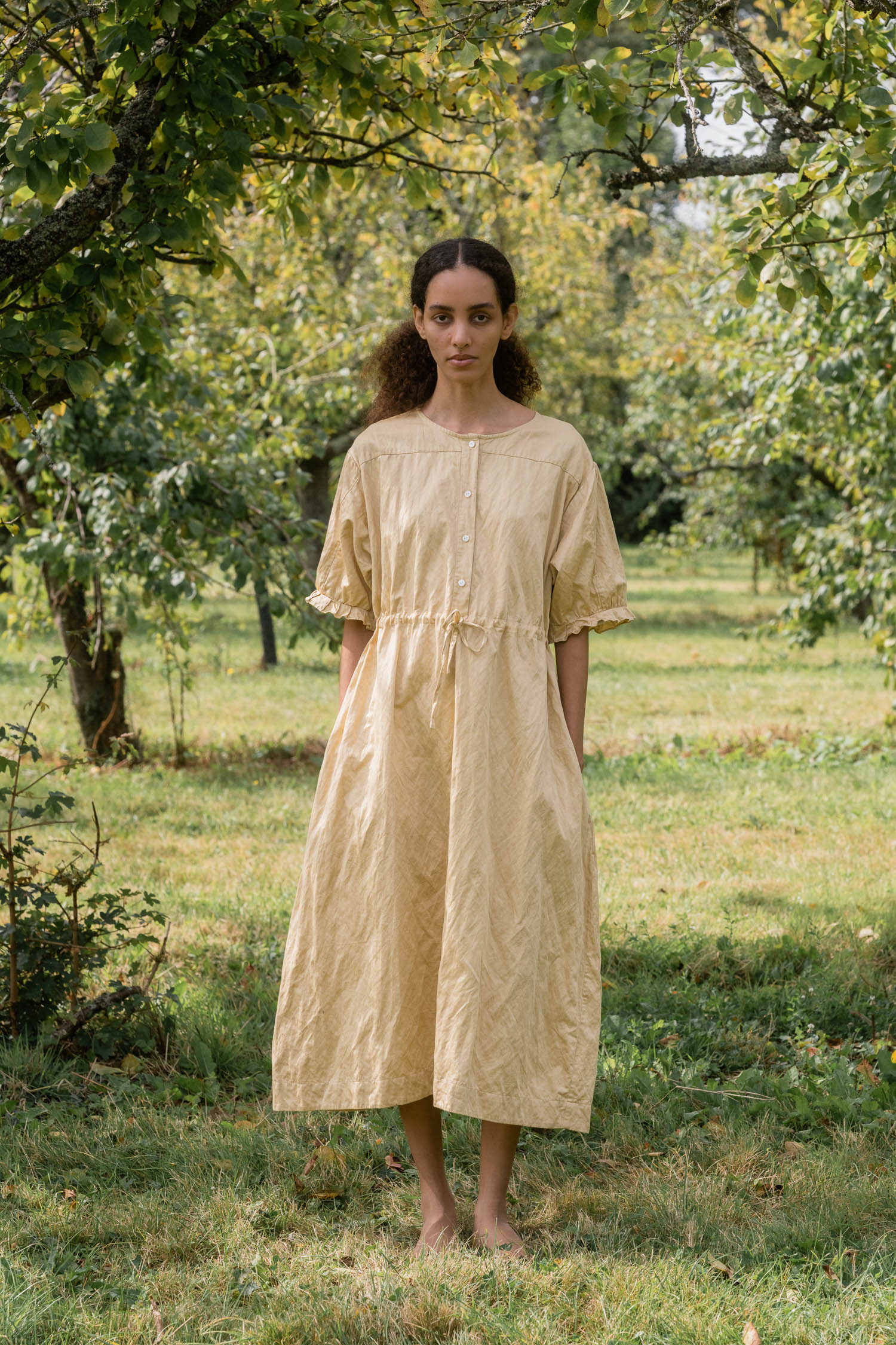 sale comfy yoke dress cotton belice