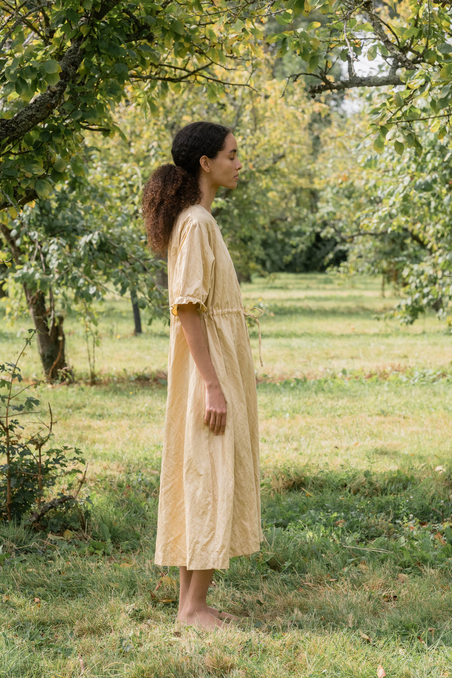 sale comfy yoke dress cotton belice
