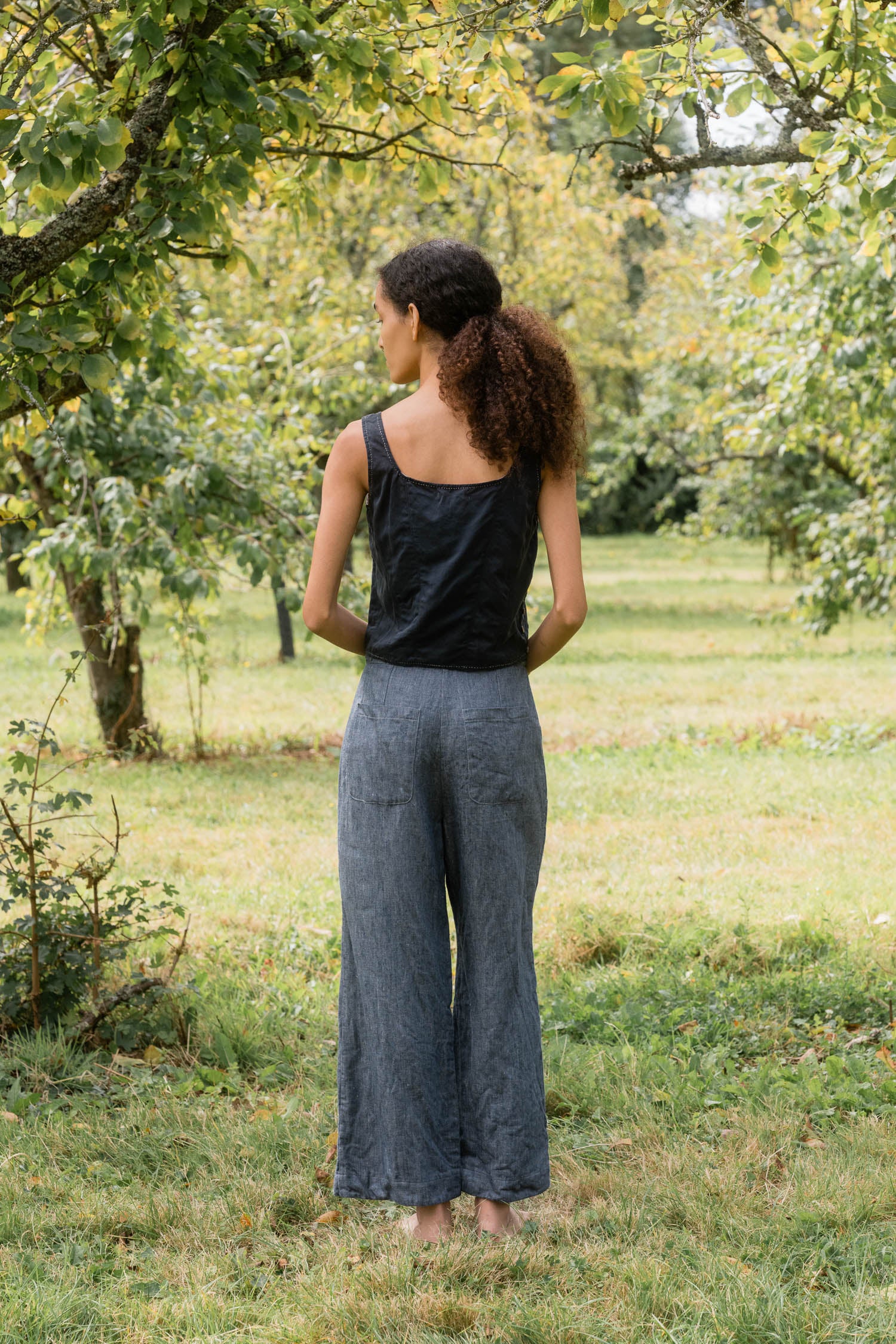 corset top silk cotton satin