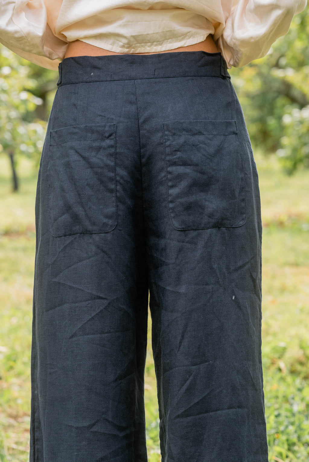 sale hem pants linen twill