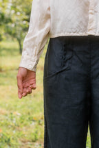 sale hem pants linen twill