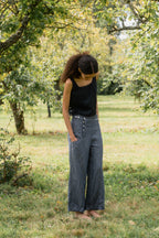sale hem pants linen denim
