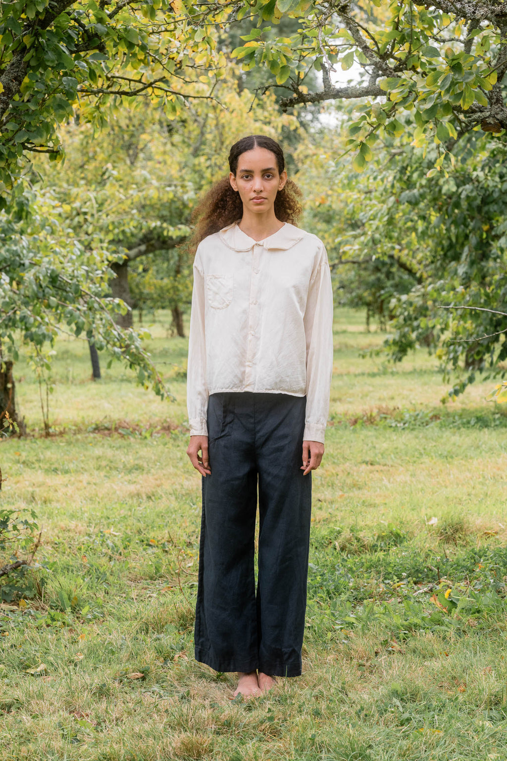 sale hem pants linen twill