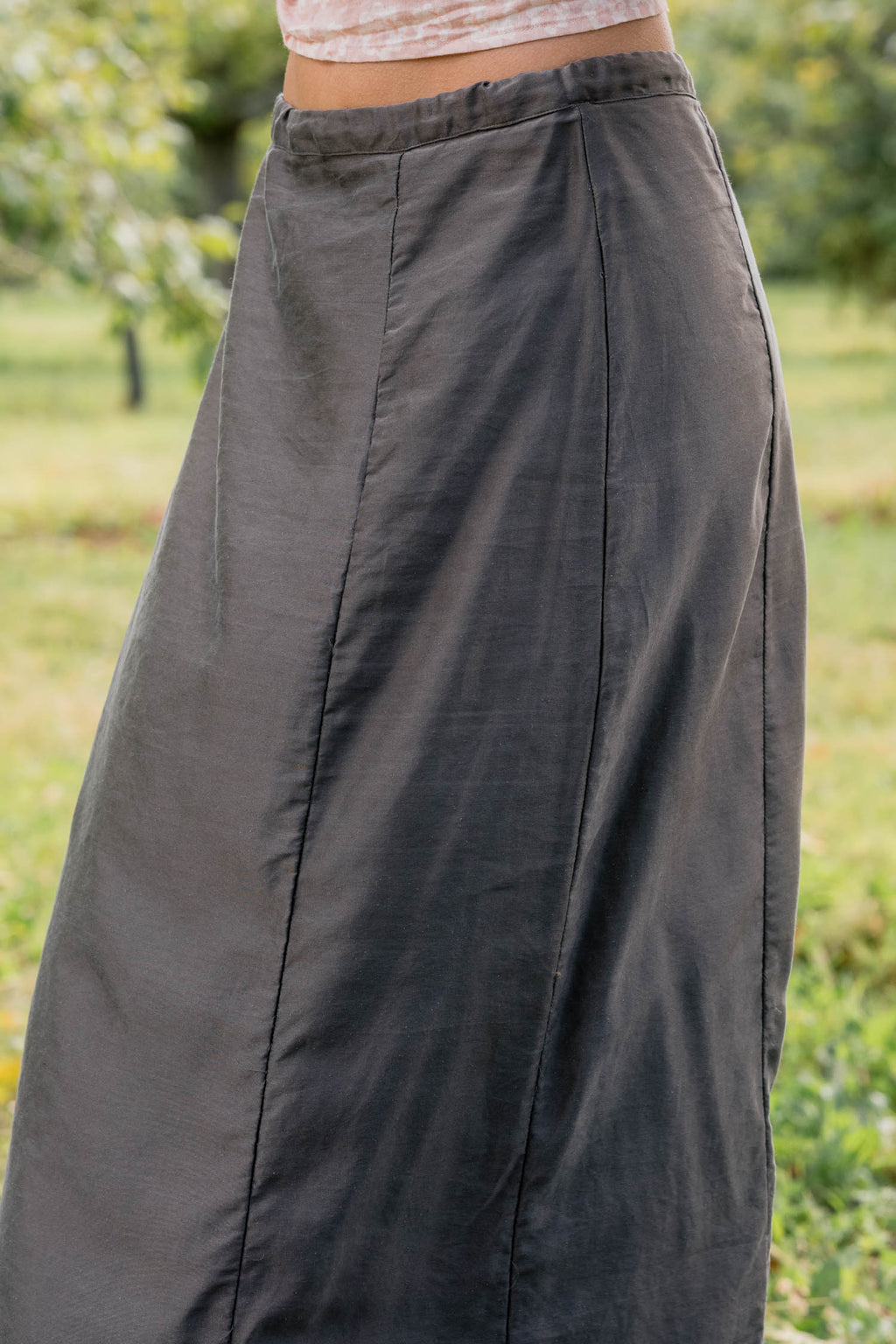 sale idle skirt long silk cotton satin